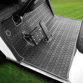 EZGO TXT Golf Cart Floor Mat, Upgraded Full Coverage Liner Mat Replacement Install Easily Thick Rubber Anti-Slip, Fit EZGO TXT (1994+), EX1 (2020), Valor, Cushman Workhorse&Express S4