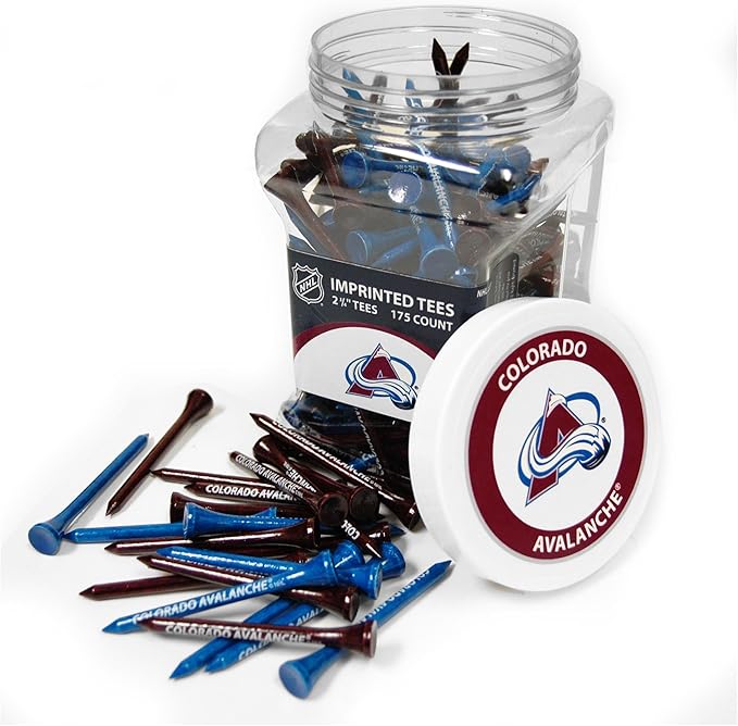 Team Golf NHL Golf Tees, Jar of 175
