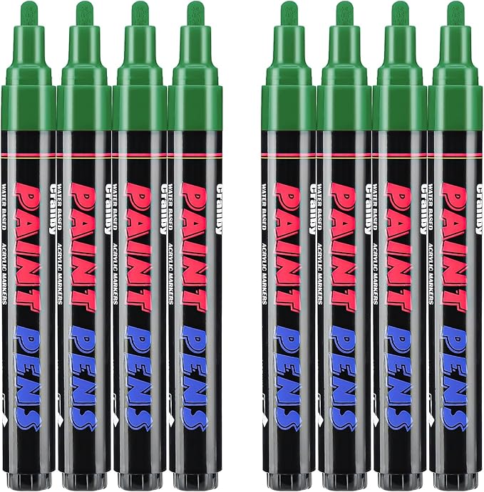 Green Paint Pens Paint Markers by Craiiby