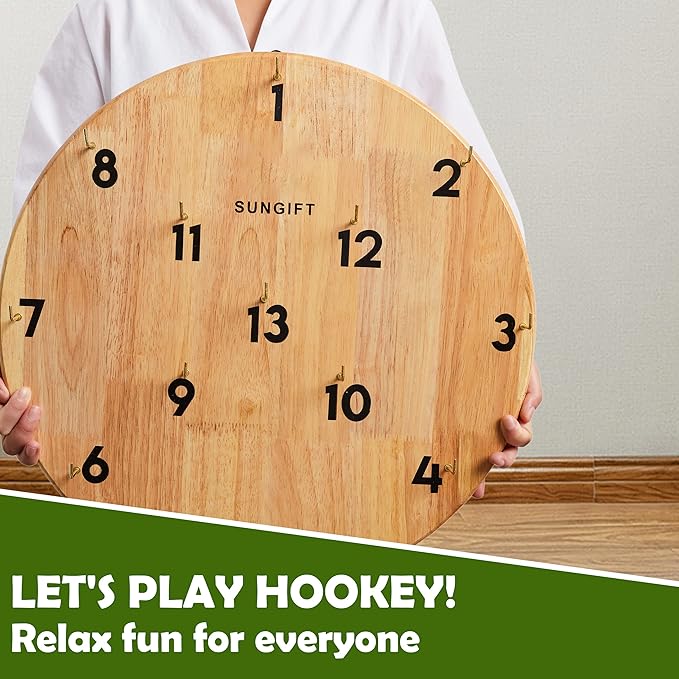 SUNGIFT Hook Ring Toss Game for Adults & Kids - Image 4