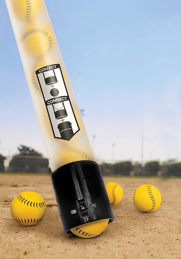 SKLZ Pitching Machine | Improve Your Swing | Ideal for Baseball & Softball Drills | Develops Hitting Power and Fielding Skills | Portable & Easy to Use