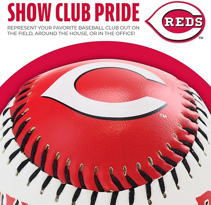 Franklin Sports MLB Team Soft Baseballs - Team Logo - Fan Shop Toy Baseball for Kids - Decoration for Desks and Office