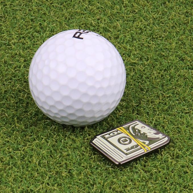 Funny & Unique Golf Ball Markers with Hat Clip – Creative Icon Designs for Golfers – Golf Accessories & Gifts