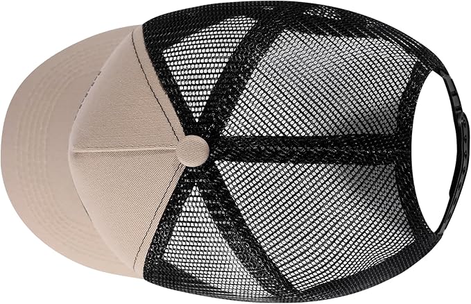 Baseball Cap, American Flag Trucker Hat for Men Women, Breathable Adjustable Fit Outdoor Mesh Snapback Hats