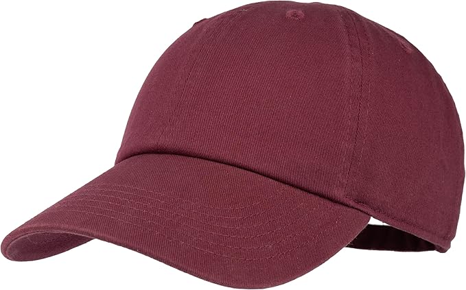 Gelante Baseball Cap Dad Hat 100% Cotton Polo Style Plain Blank Adjustable Size.