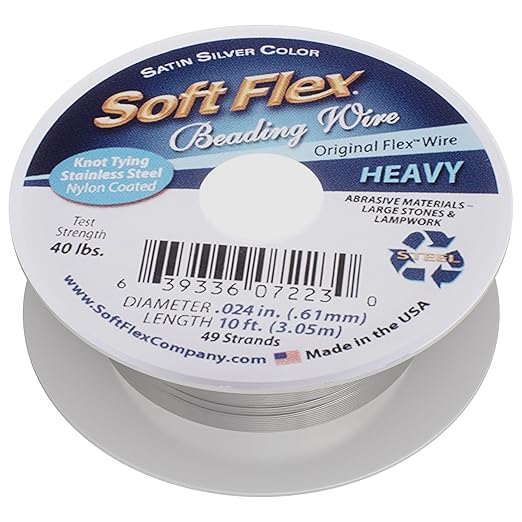 Soft Flex 49 Strand Beading Wire by SoftFlex