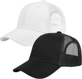 Falari Trucker Hat Baseball Cap Structured Plain Design 6 Panel, Adjustable Size