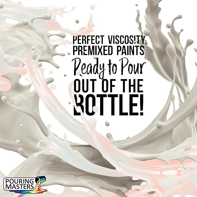 Pouring Masters Red Interference Pearl Special Effects Acrylic Pouring Paint - Image 2