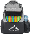 HIMAL HIMAL Disc Golf Bag Holds 22+ Discs, Durable Disc Golf Backpack with Large Capacity, and Multiple Storage Pockets