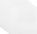 PATIKIL 6x6 Canvas Boards for Painting, 6 Pack 100% Cotton Square Triple Primed by PATIKIL