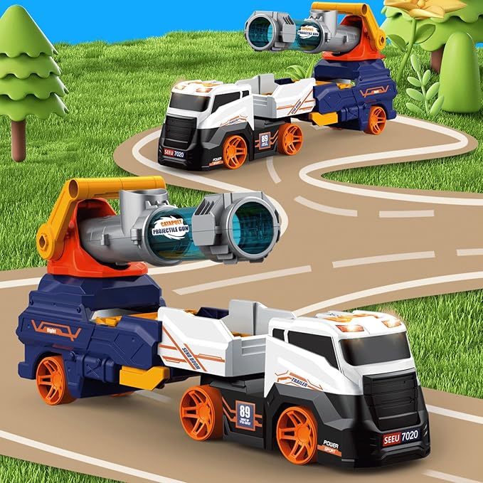 Dwi Dowellin Truck Toys for Kids, - Image 4