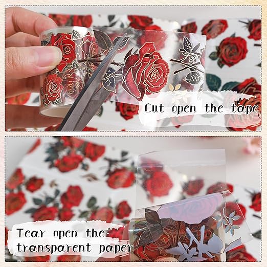 Rose Flower Scrapbook Supplies - Image 6
