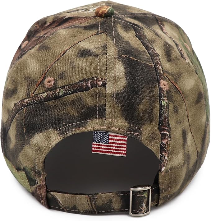 Jesus 3 Nail Cross Adjustable Baseball Cap with American Flag Hats for Men and Women Christian Gifts