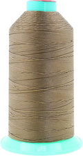Mandala Crafts Bonded Nylon Thread Dark Beige Heavy Duty Sewing Threads by MandalaCrafts