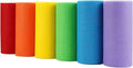 MEEDEE Rainbow Tulle Ribbon 6 Colors Roll Tulle Fabric Rainbow Spool Ribbon by MEEDEE