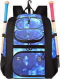 MATEIN Softball Bag, Lightweight Baseball Backpack with Shoe Compartment, Baseball Bag with Fence Hook for TBall Bat & Equipment, Softball Gifts Catchers Backpack for Women Fit Catcher’s Mitt, Helmet