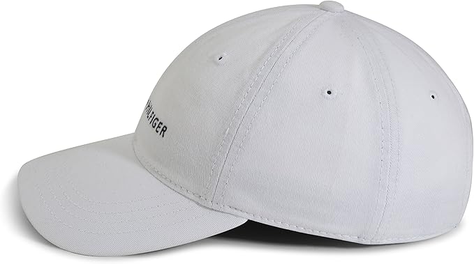 Tommy Hilfiger Men's Cotton Logo Adjustable Baseball Cap