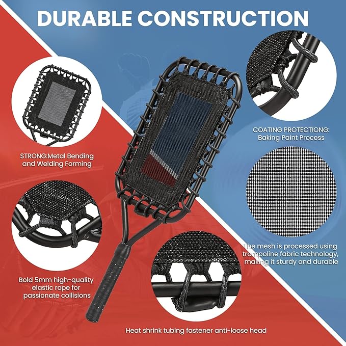 Baseball Racket for Fly Balls: Fungo Racket Baseball/Baseball Racket for Coaches and Parents to Help Players Practice Hitting Grounders and Pop Flies (New)