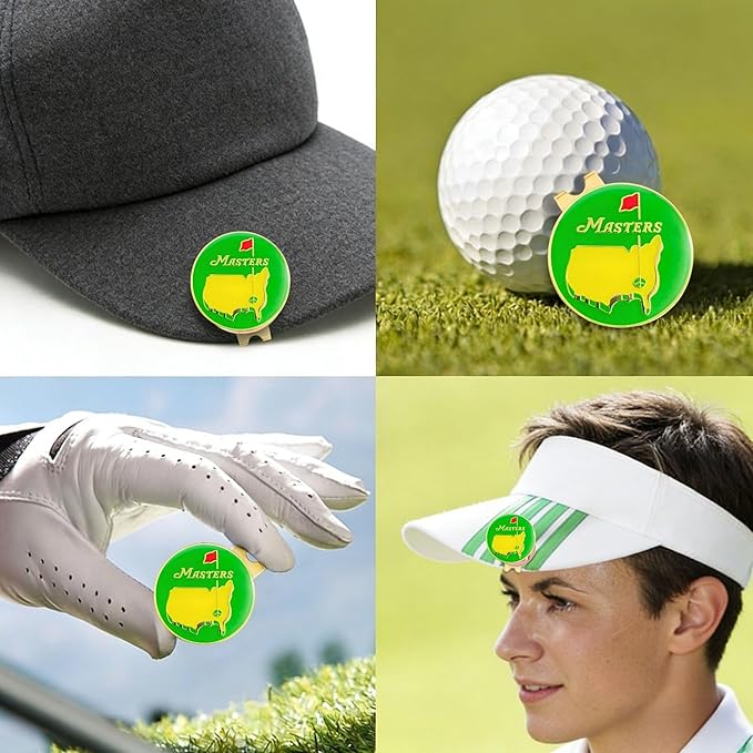Cracker Golf Ball Marker, Premium Golf Accessories & Funny Golf Gifts for Men Women Golfers