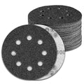 100 Pcs 5 inch Wet Dry Sanding Discs Grit 100 Hook and Loop 8 Hole Silicon by Pukamam