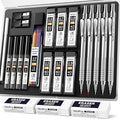 Nicpro 22PCS Metal Mechanical Pencil Set in Case, Art Drafting Pencil 0.5 by Nicpro