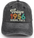 90th 80th 70th 60th 50th 40th 30th Birthday Gifts for Women Men, Vintage 1936 1946 1956 1966 1976 1986 1996 Hat