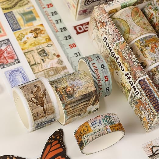 Vintage Washi Tape Set - Image 6