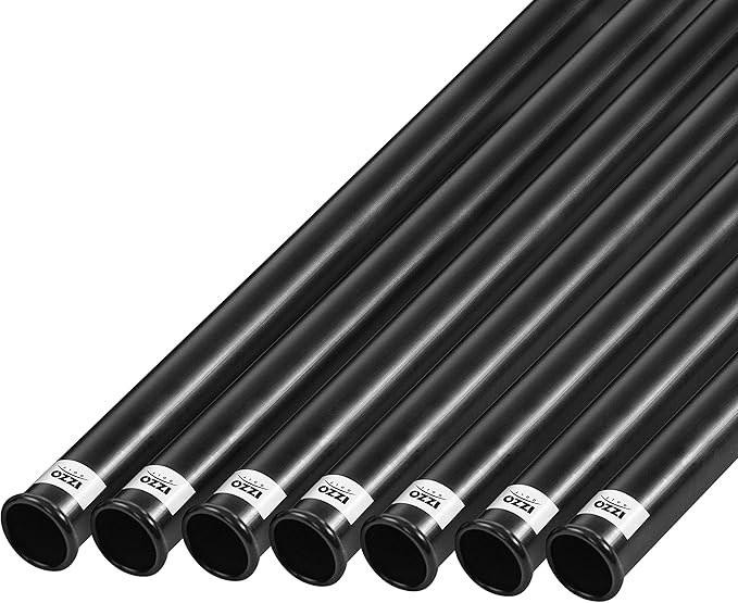 Izzo Golf Black Plastic Golf Club Tube