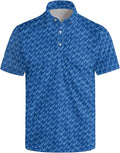 Mens Golf Shirts Golf Polo Shirts for Men Short Sleeve Polo Shirts Golf Gifts