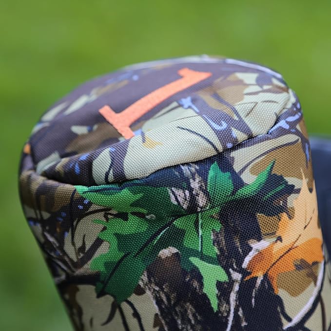 Driver Headcover - Barrel Style Driver Head Cover, Golf Club Covers - Funny Golf Gift & Unique Golf Accessories for Men and Women Golfers