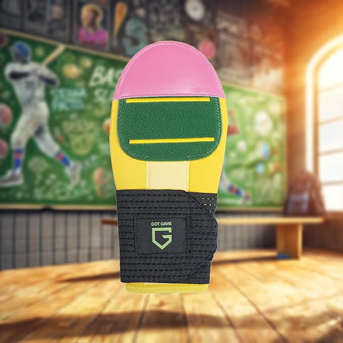 Got Game Baseball Sliding Mitt - Youth and Adult Sizes - Drippy Drip Accessory Gingerbread Man, Ice Cream, Alien, Ninja, Pencil, Cowboy