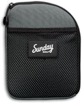 Golf Valuables Pouch with Clip by Sunday Golf | Zippered, Water Resistant Nylon, for Extra Tees, Pencils, Ball Markers