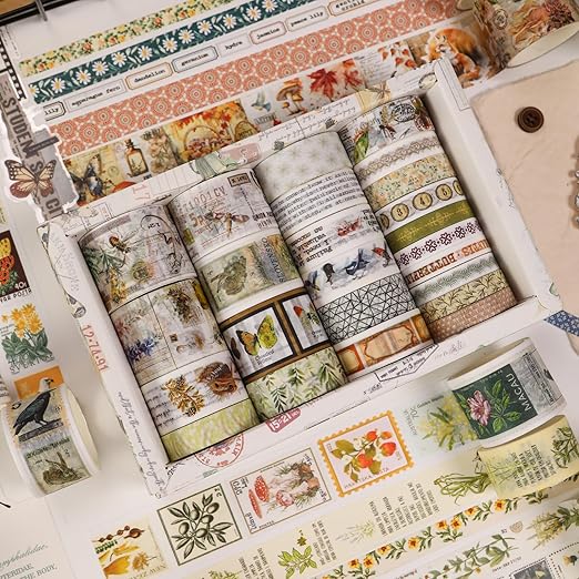 Vintage Washi Tape Set - Image 2