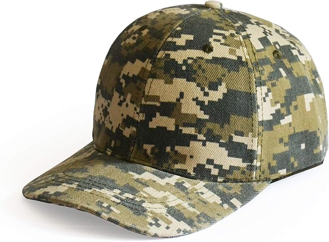 UltraKey Mens Womens Army Military Baseball Cap Camouflage Hats for Hunting Fishing Outdoor Activities