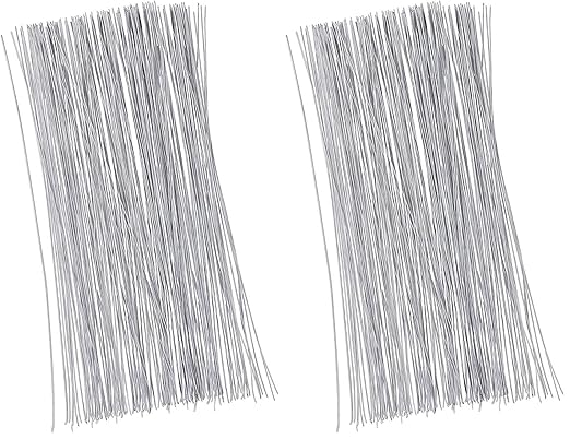 Juvale 300 Pieces White Floral Wire Stems by Juvale