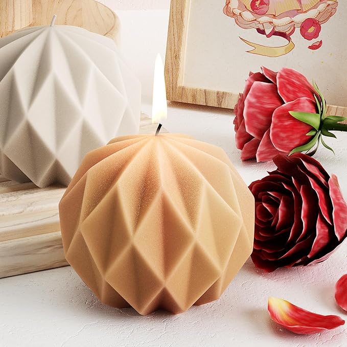 Diamond Ball Mold Ball Candle - Image 4