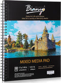 Bianyo Mixed Media Paper Sketchbook, 60 Sheets/Each, 123 LBS/200 GSM, by Bianyo