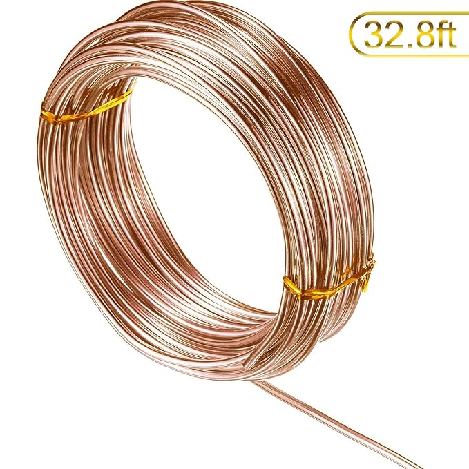 TecUnite Aluminum Craft Wire for Sculpting Armature Bendable Craft Wire for DIY - Image 4