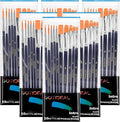 GOTIDEAL Paint Brush Set, Small Nylon Hair Brushes by GOTIDEAL
