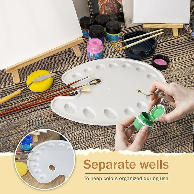 DUGATO Large Oval Paint Palettes - Image 6