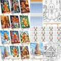 Zhanmai 12 Pack Pre Drawn Canvas by Zhanmai