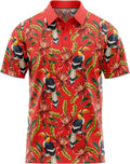 Funny Parody Golf Polo Shirt – Fun Movie Performance Quick Dry UPF Sun Protection Moisture Wicking Casual Wear Shocker Golf
