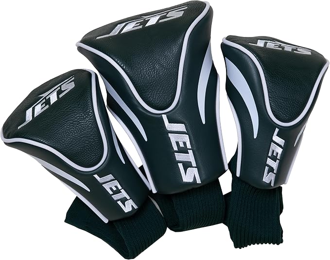 Team Golf NFL San Diego Chargers Contour Golf Club Headcovers (3 Count) Numbered 1, 3, & X, Fits Oversized Drivers, Utility, Rescue & Fairway Clubs, Velour Lined for Extra Club Protection