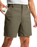 G Gradual Men's Golf Dress Shorts 5"/ 7"/ 9" Stretch Casual Work Flat Front Shorts for Men with 3 Pockets Quick Dry