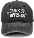 St Patricks Day hat Green Baseball Cap Shamrock Embroidered for man Women Funny