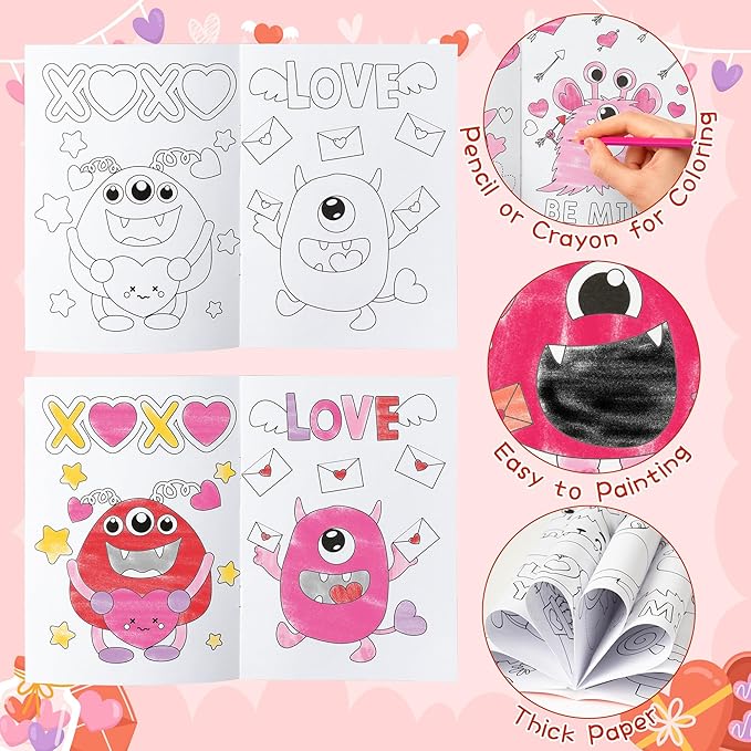 JAPBOR Valentine's Day Coloring Book - Image 4