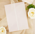 Puremigo 220 Pack Luxury Pre-Folded Vellum Jackets by Bringyourweddingstationerytothenextlevel