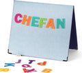 CHEFAN Foldable Felt Board for Toddlers 22 x 13, Freestanding Flannel Board for by CHEFAN