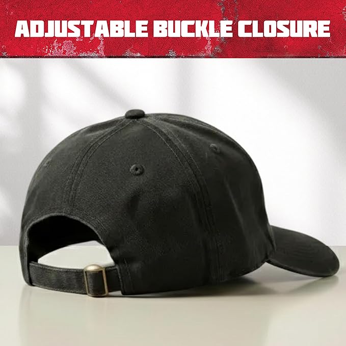 Marvel Deadpool Adjustable Baseball Hat with Curved Brim