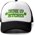 St Patricks Day hat Green Baseball Cap Shamrock Embroidered for man Women Funny